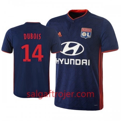 Olympique Lyonnais Fodboldtrøjer Dubois 14 Udebanesæt 2018/19 Kort ærmer Olympique Lyonnais Fodboldtrøjer Dubois 14 Udebanesæt 2018/19 Kort ærmer